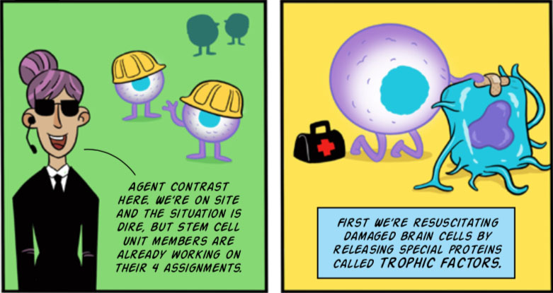 cartoon of stroke of genius page 5