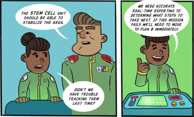 cartoon of stroke of genius page 2