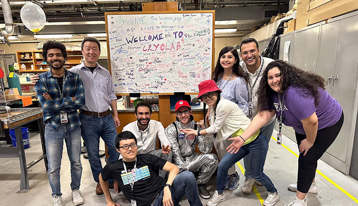 Cryogenics group members